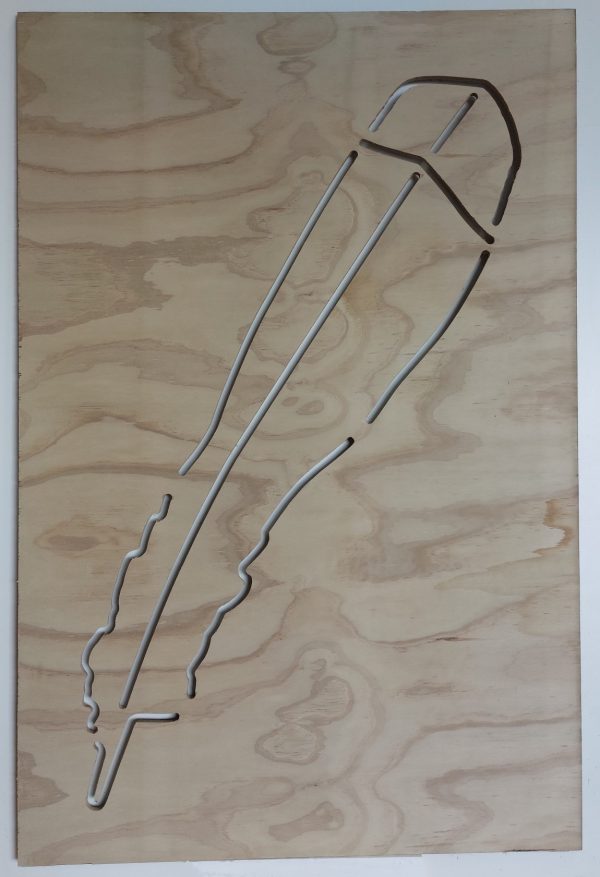 Huia Feather NWC Creative Garden panel