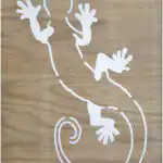 Gecko - Silhouette